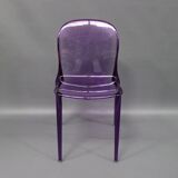 Purple Thalya chair by Patrick Jouin for Kartell