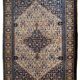 Handmade antique Persian Bibikabab rug 3.3' x 5.2' (100cm x 158cm) 1920s