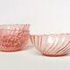 4 pink cups Arcoroc rosaline
