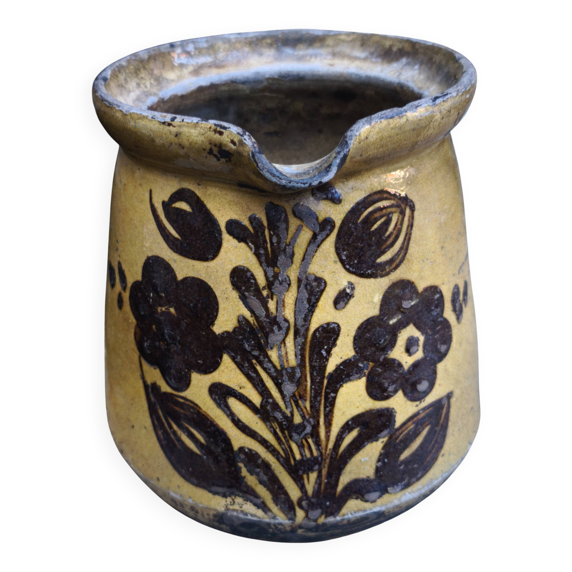 Ancient stoneware pot