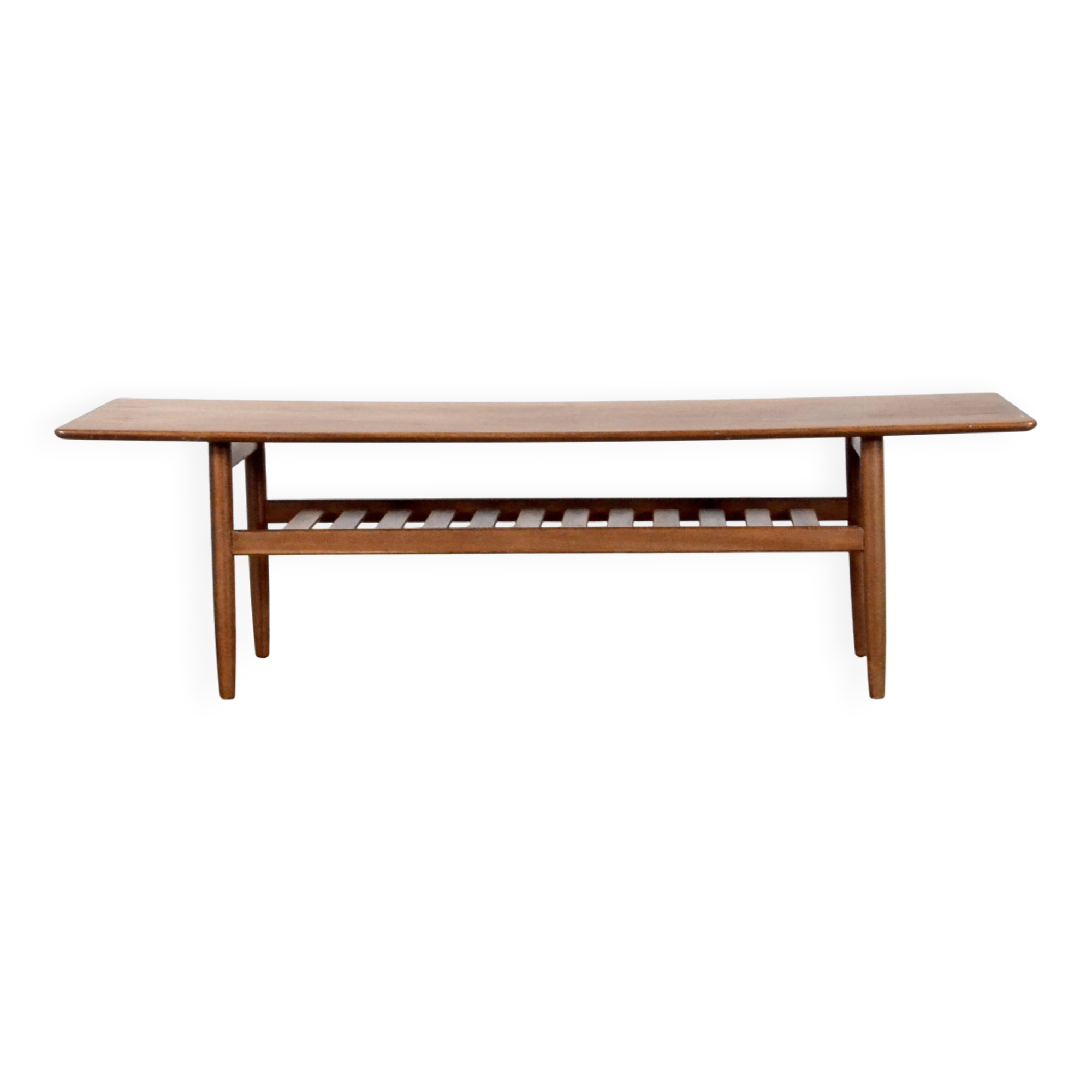 Table basse vintage danoise en teck