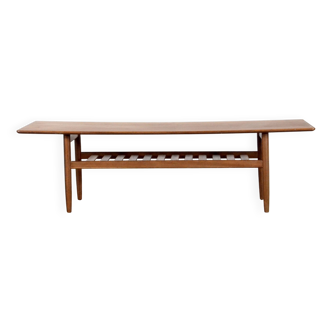 Table basse vintage danoise en teck