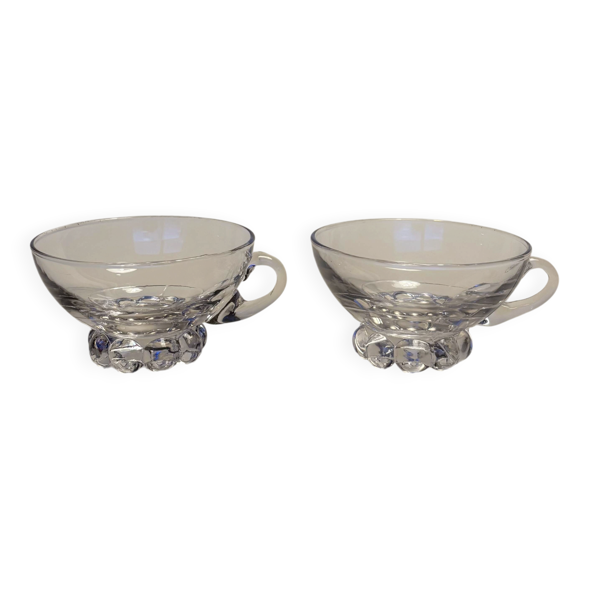 Ensemble de 2 tasses vintage