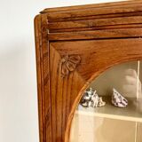 Antique toilet cabinet