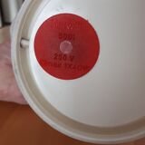 Bedside glass bubbles lamps 1960-1970s