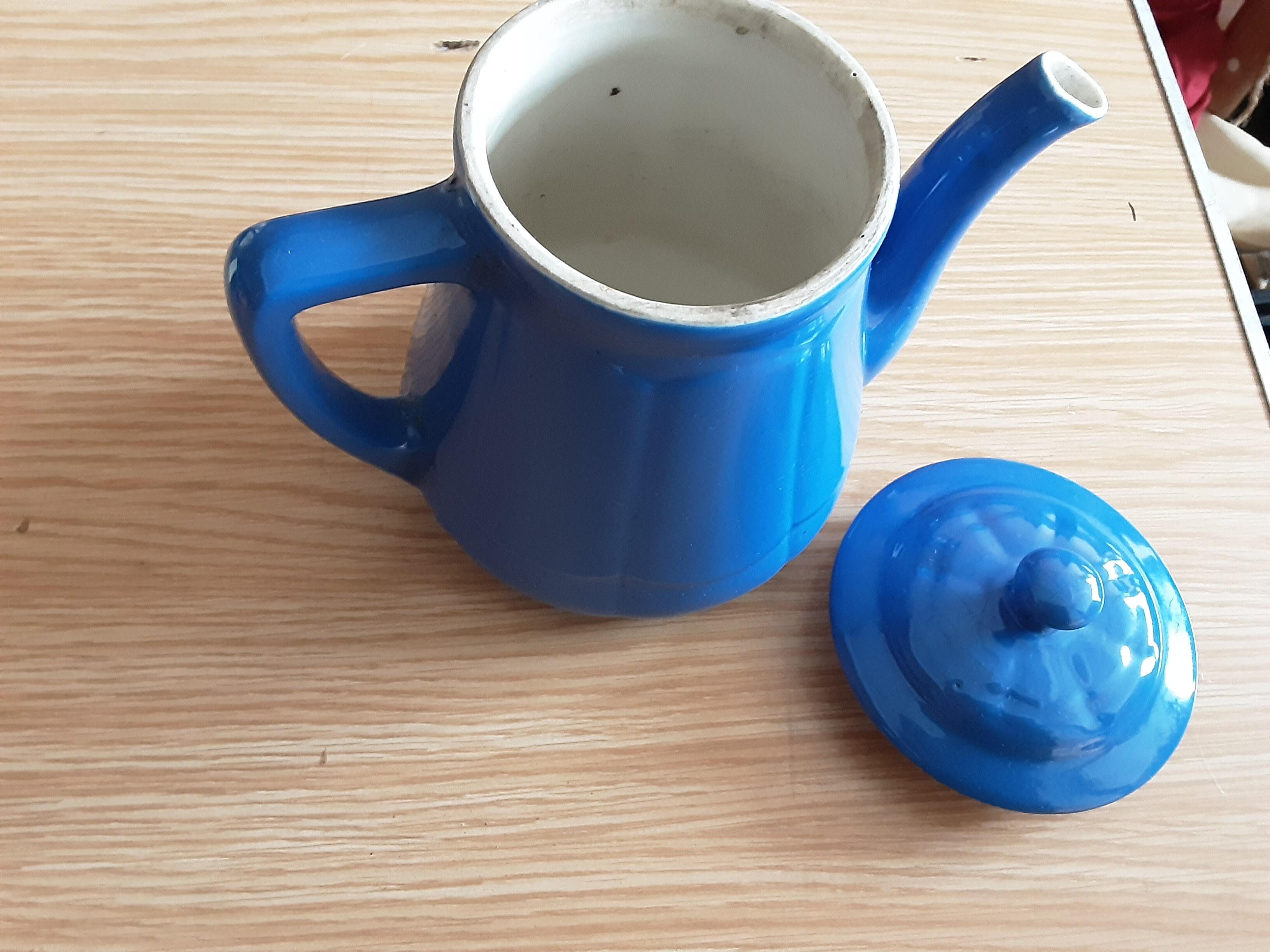 Cafetiere céramique grés années 40-50