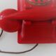 Red houet phone