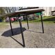 Vintage octagonal communal table