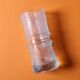 Mid-Century Modern Pressed Glass Vase: Pavel Panek Design, Rudolfova Hut