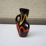 Ancien vase en céramique de Vallauris signé