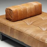 Daybed DS80 by De Sede in Cognac Leather, Switzerland, 1970s
