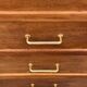 Commode chiffonnier vintage pieds compas design annees 60