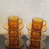 Duralex Amber Coffee Service