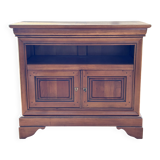 Louis Philippe solid cherry wood TV cabinet.