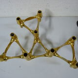 Lot of 4 golden Nagel candlesticks