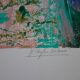 Yvonne Cheffer Delouis: Still life with hat, original signed lithograph