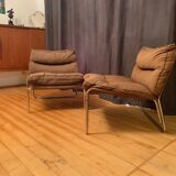 Gillis Lundgren easy chairs, Ikea, Sweden, 1970s