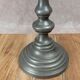 Antique chandelier in stamped tin – 3 branches