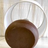 Table lamp with ceramic (stoneware) base - mid 20th century.