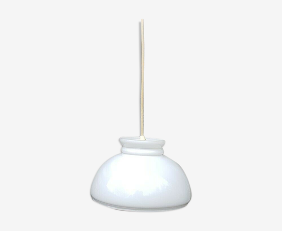 Suspension en opaline vintage