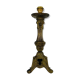 Lamp foot Bronze gilded brass old spat candle church 19th candelabra