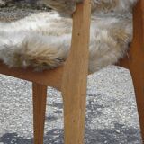 Chair by Roger Landault model 6517, Boutier edition, 1954.