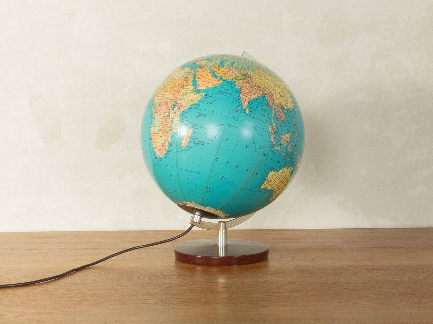 1970s Illuminated Globe