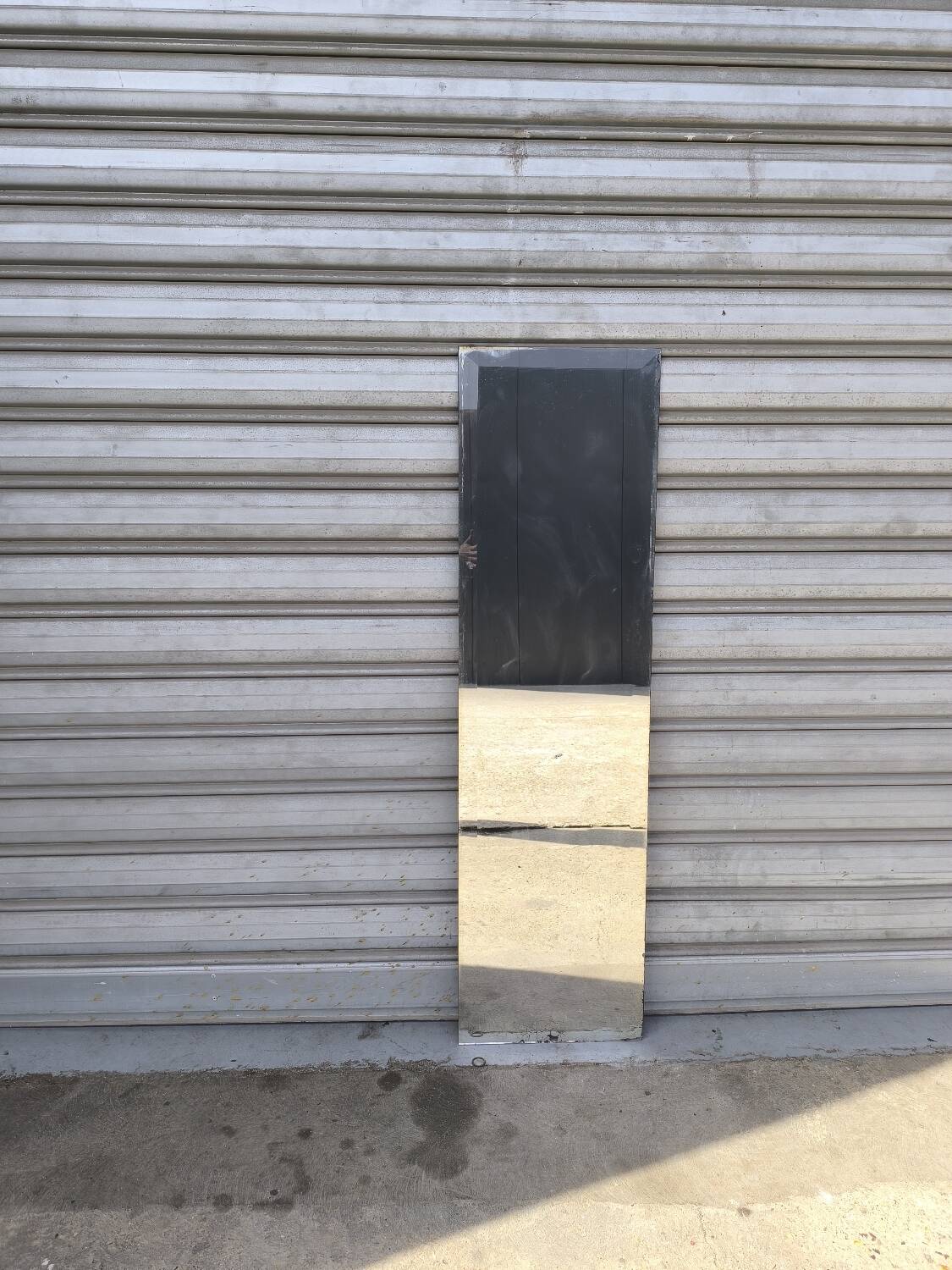 Art Deco Beveled Mirror 123 x 36