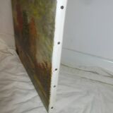 Oil on canvas landscape