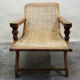 Former colonial armchair of planter late 19th century