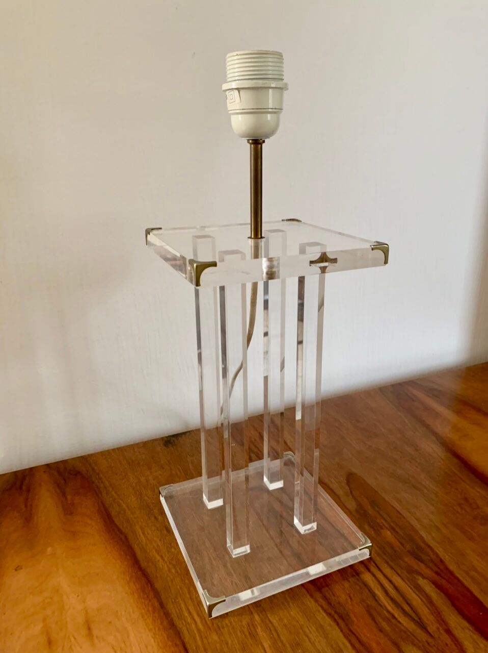 Vintage table lamp by David Lange, circa 70's