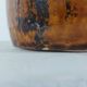 Vintage brutalist ceramic twin vase