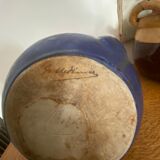 Vase in sandstone Méténier Gilbert