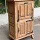 Renovated Spanish secretary in solid oak, 19th century