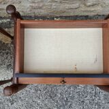 Pair of teak bedside tables