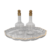 Plateau carafes et verres
