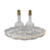 tray carafes and glasses