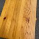 Solid pine bedside table with drawer 1990