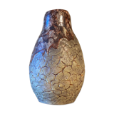 Brutalist ceramic vase signed dage