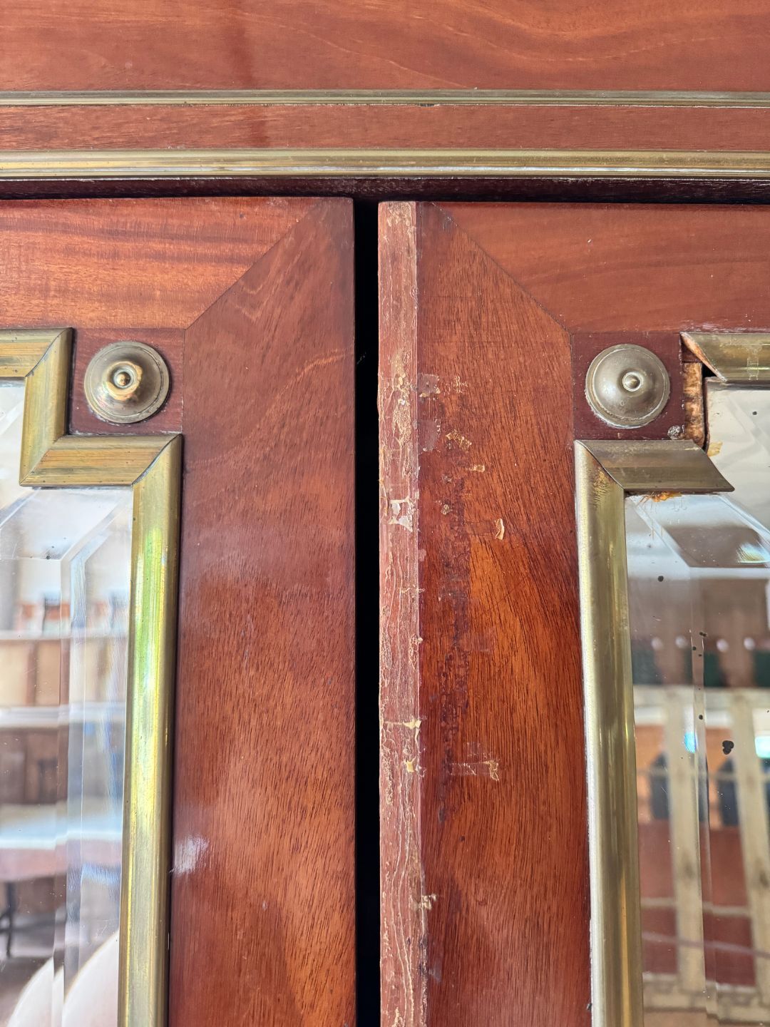 Louis XVI mahogany wardrobe