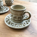Coffee service - 6 cups Besson Vallauris