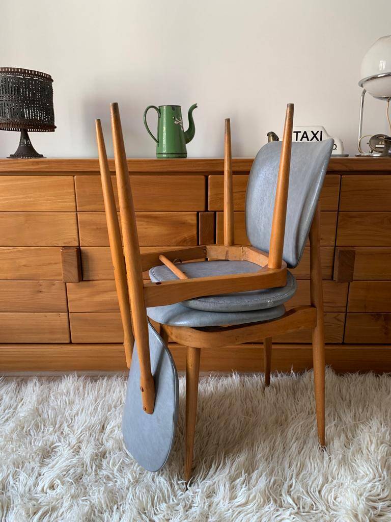 Pair of Pegase chairs by Baumann