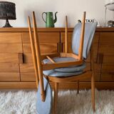 Paire de chaises Pegase par Baumann