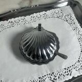 Seashell butter dish
