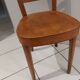 Suite of 8 chairs of Bistrot art deco Fischel 1950s