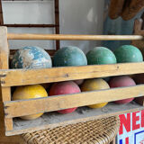 Vintage wooden ball game