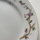 12 assiettes à dessert vintage porcelaine signé hache, julien & cie oiseaux