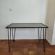 Metal and glass console