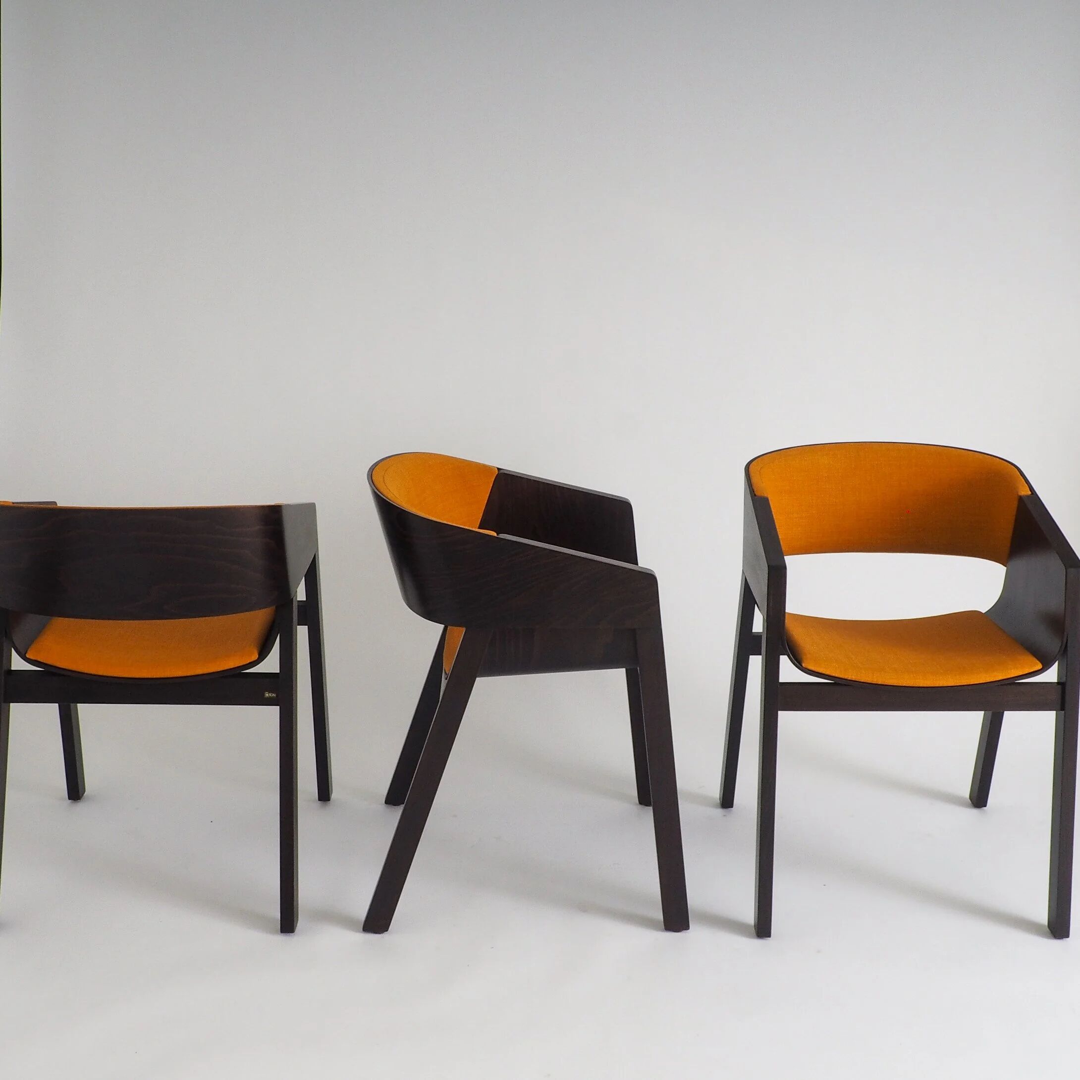 Ensemble de 4 fauteuils Merano par Alexander Gufler pour TON