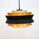 Large Swedish Lamp: Carl Thore Trava Model for Granhaga, 1970s Mid-Century